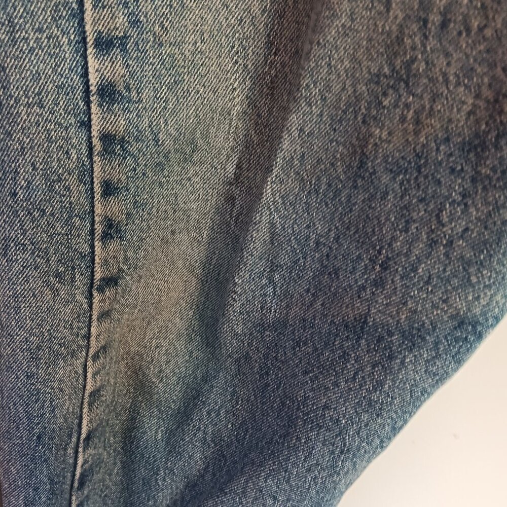 LEVI'S 505 STRAIGHT LEG MEDIUM WASH JEANS 33 X 30 MEN'S - Picture 10 of 16